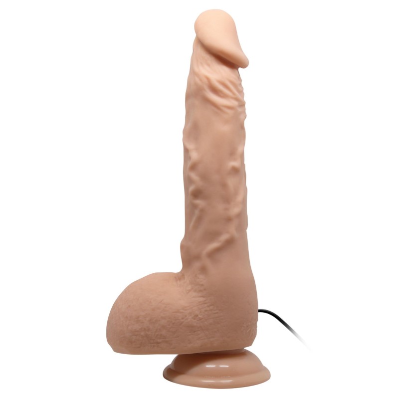 Sztuczny penis dildo realistyczne wibracje 24 cm